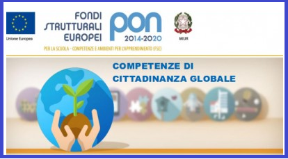 logo PON Competenze Cittadinanza Globale