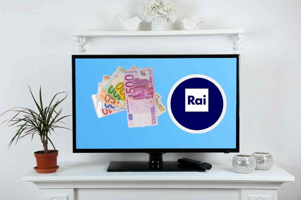 Televisore, soldi e Canone RAI