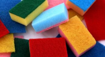Le spugne da cucina hanno colori differenti per un preciso motivo