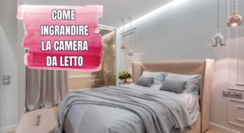 La tua camera da letto sembrerà molto più grande con questo piccolo cambiamento