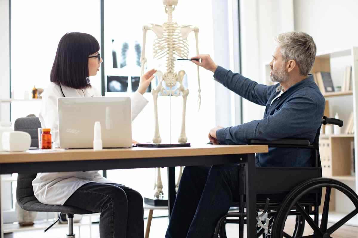 Dottoressa e disabile
