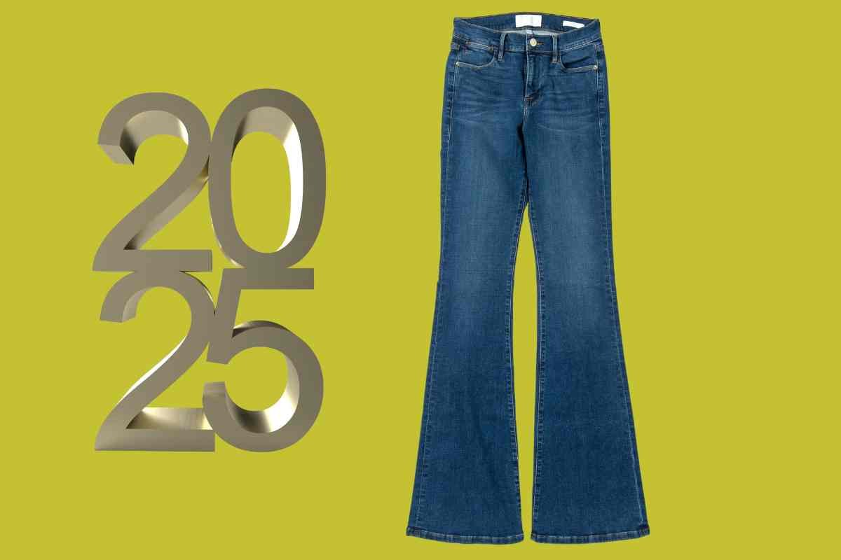 Jeans zampa di elefante