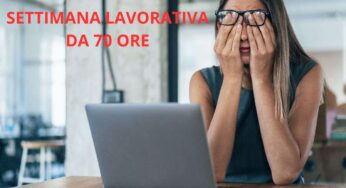Settimana lavorativa da 70 ore per i dipendenti pubblici: l’unico rimedio alla povertà in costante aumento
